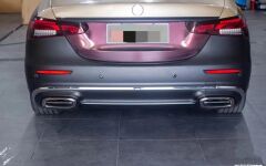 Mercedes W213 Yeni E Serisi Uyumlu 2020+ Maybach Görünüm Body Kit (Siyah Sis Kapak)
