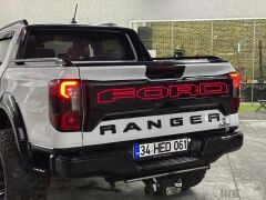 Ford Uyumlu 2023-2025+ T9 Ranger Işıklı Bagaj Kapağı Kaplaması