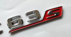 Mercedes C63S Uyumlu Yedek Parça Krom Bagaj Logosu