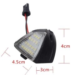 Volkswagen Golf 5+ 2005-2011 Uyumlu Yedek Parça Ayna Altı Led