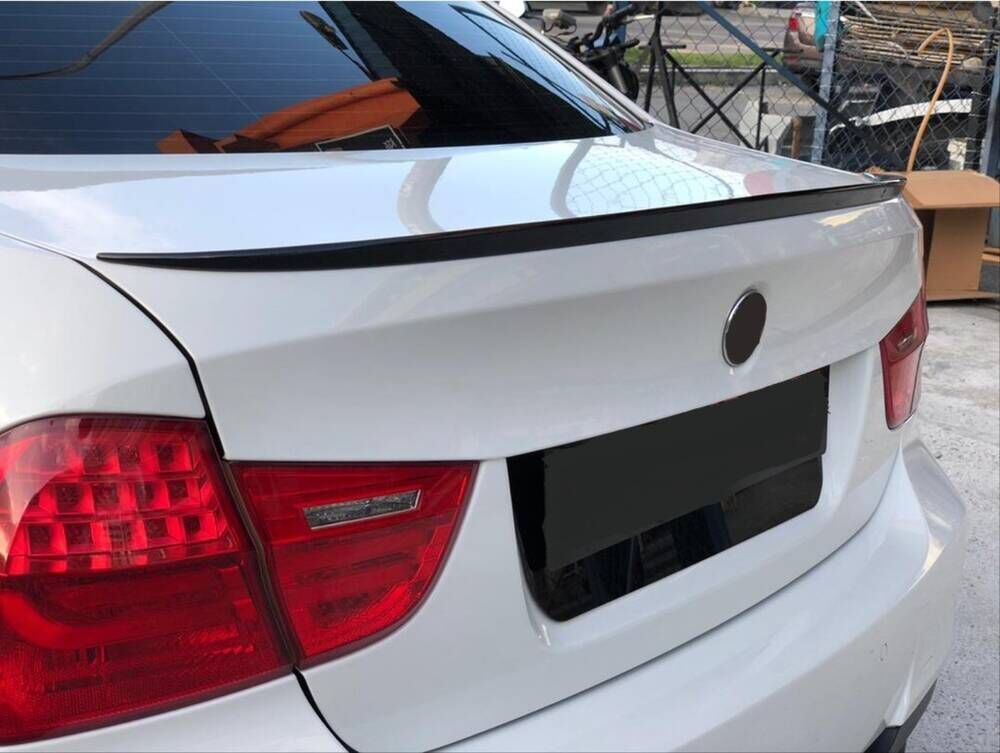 Bmw 3 Serisi E90 2005-2012 Uyumlu MP Spoiler - Piano Black (Parlak Siyah)
