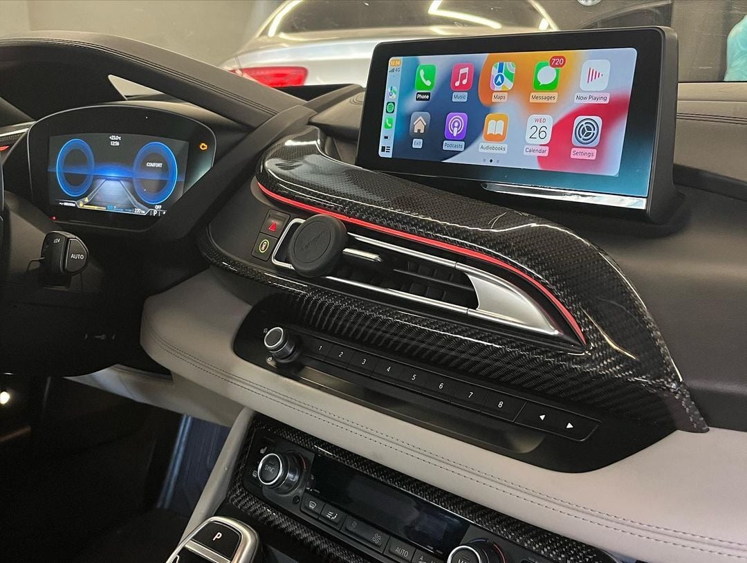 Bmw İ8 Orjinal Ekrana Carplay+And.Auto İnterface