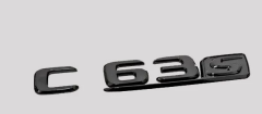 Mercedes C63S Uyumlu Yedek Parça Siyah Bagaj Logosu