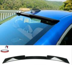 Bmw 3 Serisi G20 2019+ İçin Uyumlu Cam Üstü Spoiler - Piano Black (Parlak Siyah)