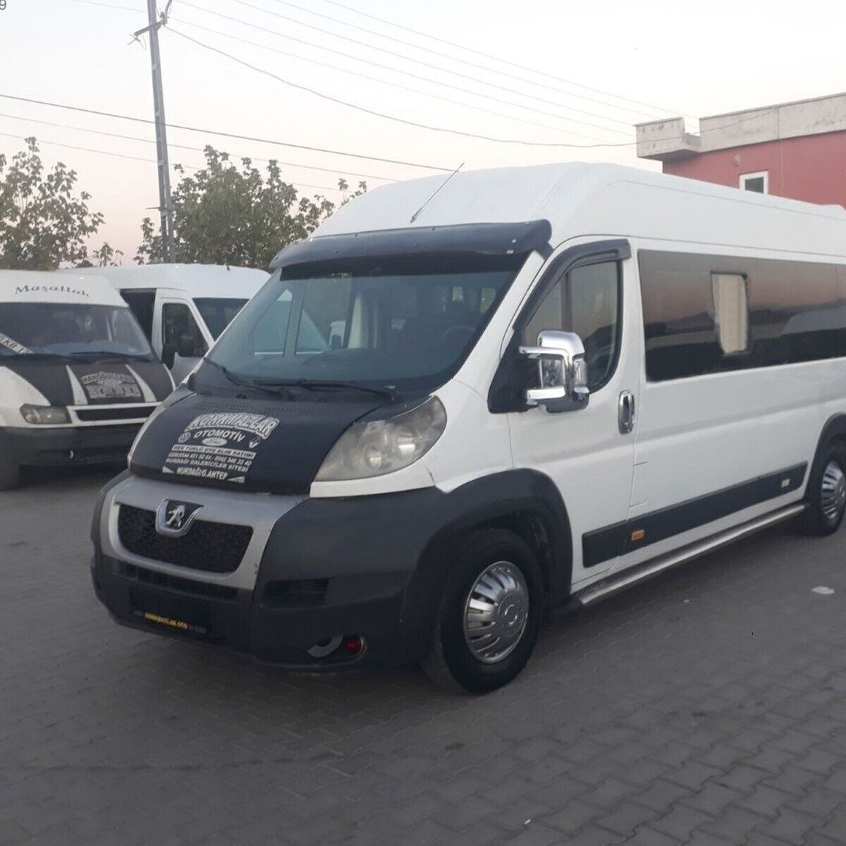 Peugeot Boxer 2007 - 2013 Uyumlu  Ön Cam Güneşliği