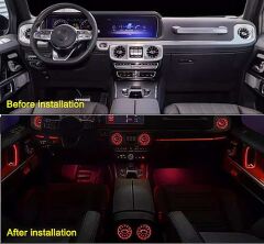G-Class W464 W465 580EQ Işıklı Ön Havalandırma Set