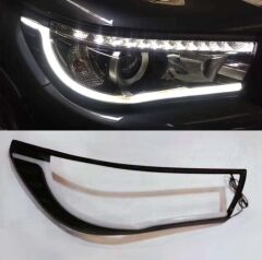 Toyota Hilux Revo 2016-2020 Uyumlu Yedek Parça Gündüz Ledli Ön Far Çerçevesi