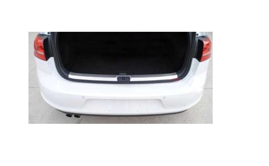 Volkswagen Golf 7-Golf 7,5 Uyumlu Arka Tampon Eşiği Krom