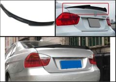 Bmw 3 Serisi E90 2005-2012 Uyumlu M4 Spoiler- Piano Black (Parlak Siyah)