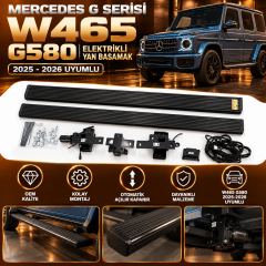 Mercedes G Serisi W465 G580 2025-2026 Uyumlu Elektrikli Yan Basamak