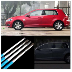 Volkswagen Golf 6 Uyumlu Cam Çıtası Kaplama Krom Parça