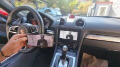 Porsche Cayman Orjinal Ekrana Carplay+And.Auto İnterface