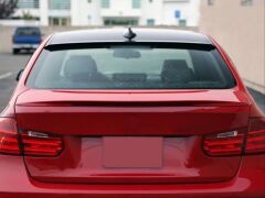 Bmw 3 Serisi F30 Uyumlu Cam Üstü Spoiler- Piano Black (Parlak Siyah)