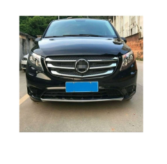 Mercedes Vito W447 2014+ Uyumlu  Ön Tampon Alt Koruma Krom