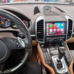 Porsche Cayenne Orjinal Ekrana Carplay+And.Auto İnterface