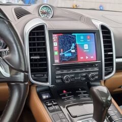 Porsche Cayenne Orjinal Ekrana Carplay+And.Auto İnterface