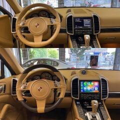 Porsche Cayenne Orjinal Ekrana Carplay+And.Auto İnterface