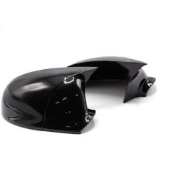 Renault Latitude 2010-2015 Uyumlu Yedek Parça Piano Black Batman Yarasa Ayna Kapağı