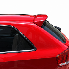 Audi A3 2009 - 2012 Uyumlu Spoiler Boyasız Fiber