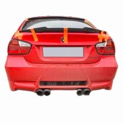 Bmw E90 Uyumlu Yarasa Spoiler Boyasız Fiber