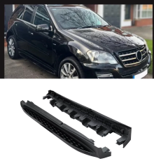 2012-2017 Mercedes ML W166 Yan Basamak OEM Style Siyah