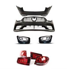 Mercedes X253 Glc 2016-2019 Uyumlu Yedek Parça 2020+ Facelift Body Kit (Dönüşüm)