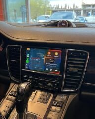 Porsche Panamera Orjinal Ekrana Carplay+And.Auto İnterface