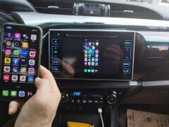 Toyota Hilux Orjinal Ekrana Carplay+And.Auto İnterface