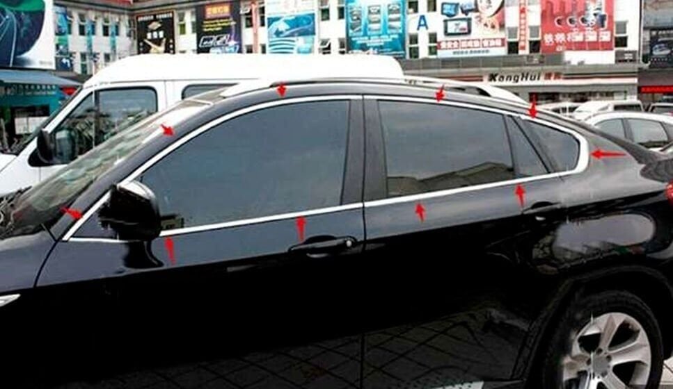 Bmw X6 2016+ Uyumlu Yedek Parça Cam Çerçevesi