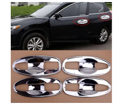 Nissan X-Trail 2014-2017 Uyumlu Yedek Parça Dış Kapı Kolu İç Kaplama ABS Krom