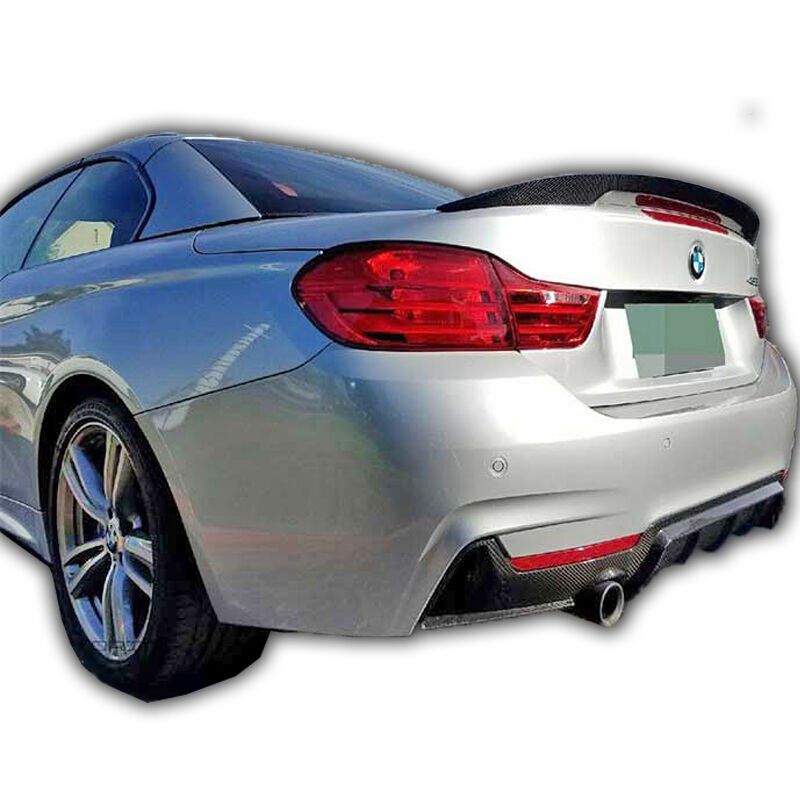 Bmw F33 Uyumlu Spoiler Boyasız Fiber