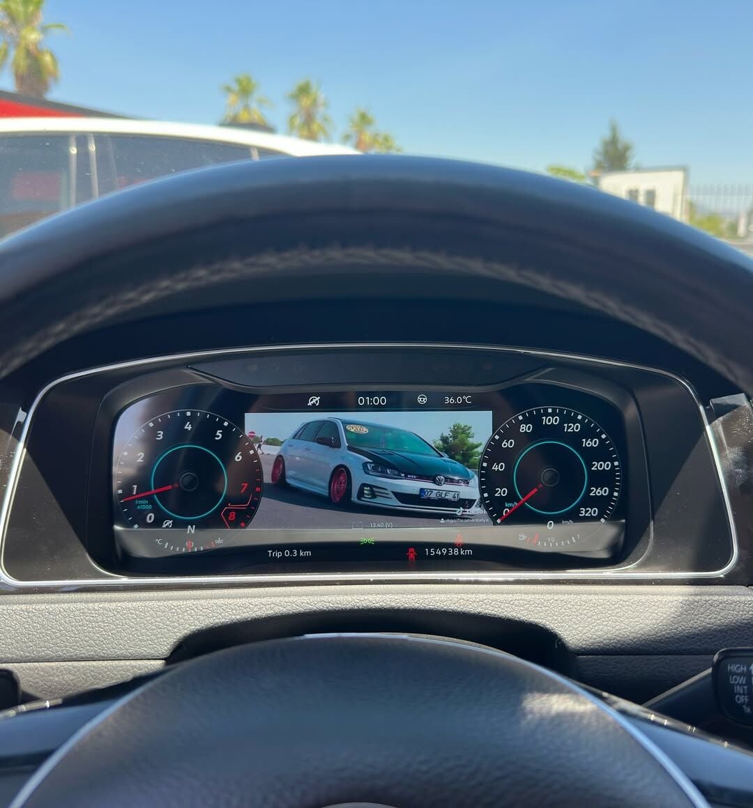 Golf 7 Digital Hayalet Ekran Göstergesi