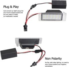 Chevrolet Corvette 2014-2019 Uyumlu Yedek Parça Oem Plaka Ledi