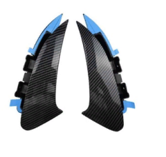 Mercedes W118 Cla 2019+ Uyumlu Yedek Parça Arka Tampon Bıçakları - 2 Parça - Karbon