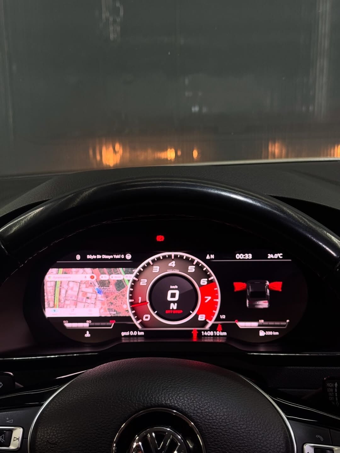 Passat B8 Kasa Digital Hayalet Gösterge