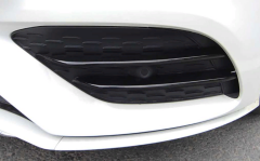 Mercedes W118 Cla 2020+ Uyumlu Yedek Parça Ön Tampon Bıçakları - 4 Parça