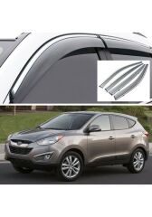 Hyundai IX35 2010+ Uyumlu OEM Cam Rüzgarlığı / Krom