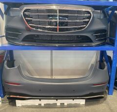 Mercedes W223 S Serisi Uyumlu S450 Body Kit (Silver)