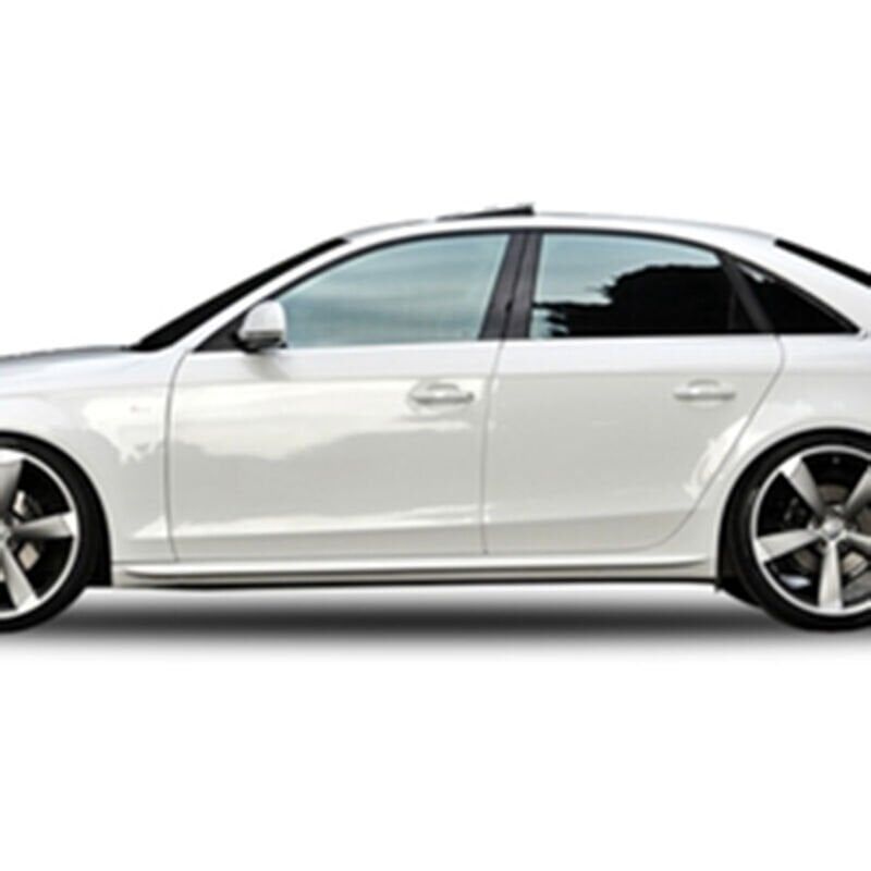 Audi A4 S - Line Uyumlu Yan Marşpiyel Boyasız Fiber