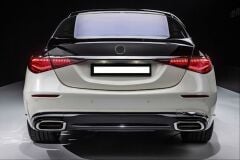 Mercedes W223 S Serisi 2021+ Uyumlu Maybach Body Kit (Krom Sis Kapaklı)
