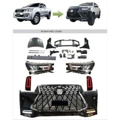 Toyota Hilux Vigo (2005-2015) Uyumlu Yedek Parça Lexus Body Kit Full