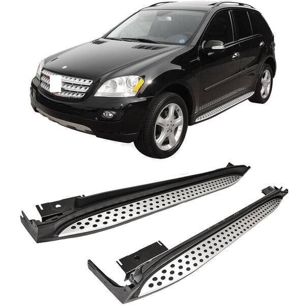 Mercedes ML W164 2006-2011 Uyumlu Bmw Görünümlü Yan Basamak