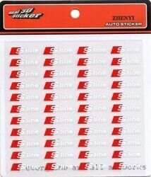 Audi Sline Uyumlu Sticker 44 Adet