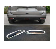 Nissan X-Trail 2014-2017 Uyumlu Arka Reflektör Çerçevesi Krom