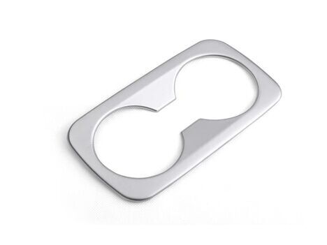 Hyundai Tucson 2015-2018 Bardaklık Kaplama Silver