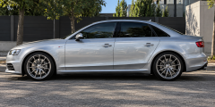 Audi A4 Uyumlu Rieger Yan Marşpiyel (Plastik)