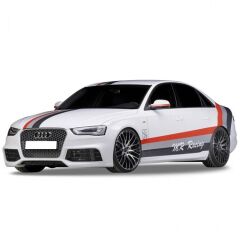 Audi A4 Uyumlu Rieger Yan Marşpiyel (Plastik)