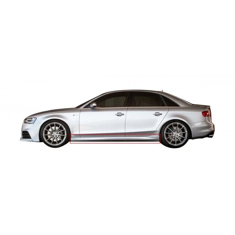Audi A4 Uyumlu Rieger Yan Marşpiyel (Plastik)