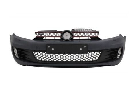 Volkswagen Golf 6 Uyumlu Yedek Parça Mk6 2009-2012 Ön Tampon + Panjur Gti