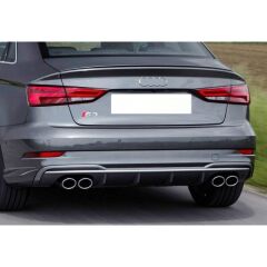 Audi A3 2016-2020 Sedan İçin Uyumlu S3 Difüzör Egzoz Seti